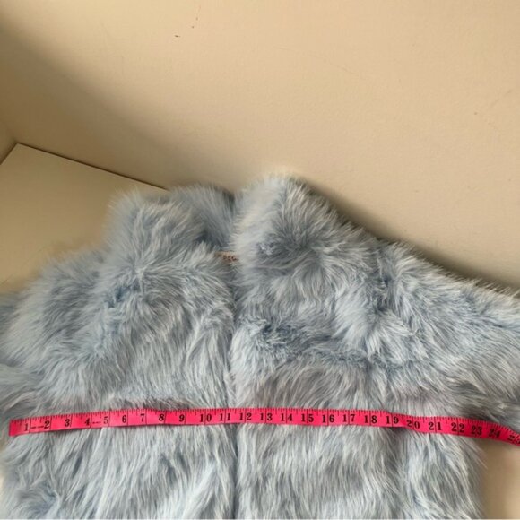 NEW Paris Cropped Faux Fur Jacket Size S - Picture 12 of 16
